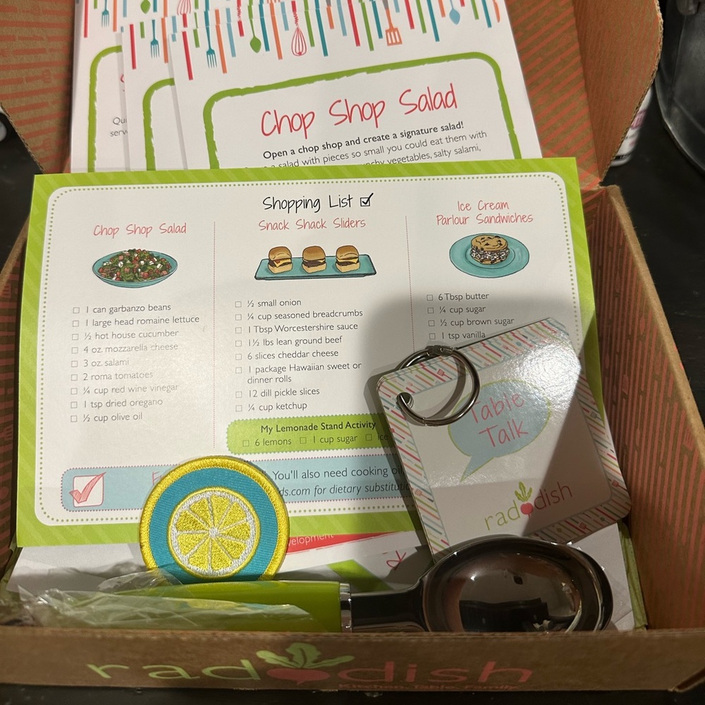Radish Cooking Club New in box